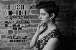 Alicia Michilli and Nashville's indie music scene