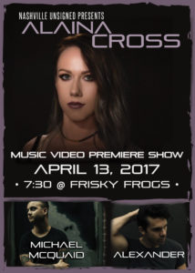 nashville unsigned presents alaina cross nashville music video