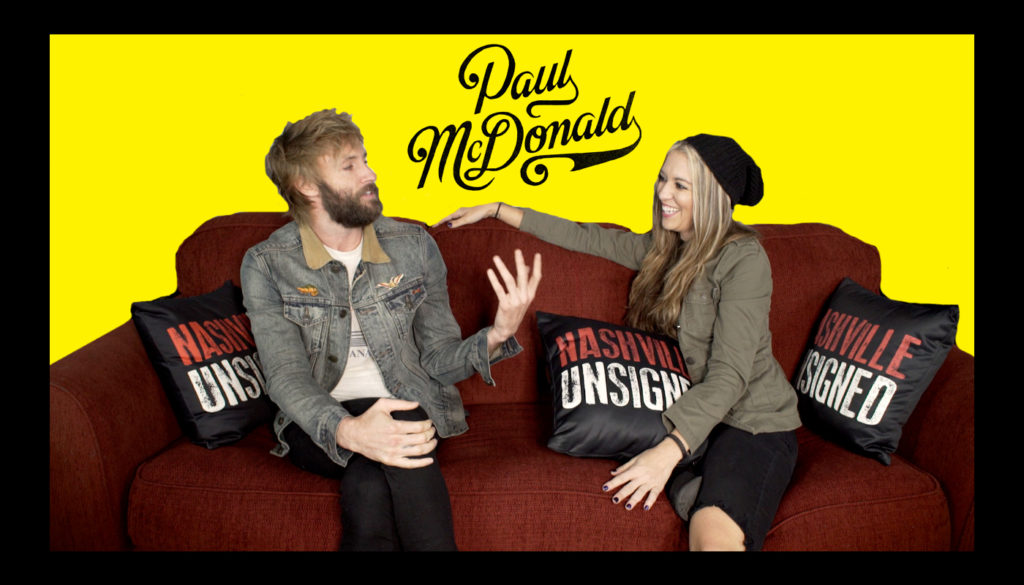 Nashville Unsigned featured artist Paul McDonald Interview