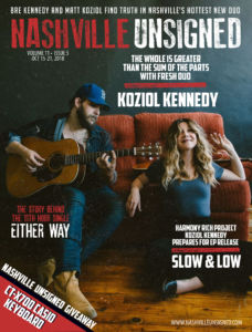 KOZIOL KENNEDY sits on the red couch interview with NASHVILLE UNSIGNED