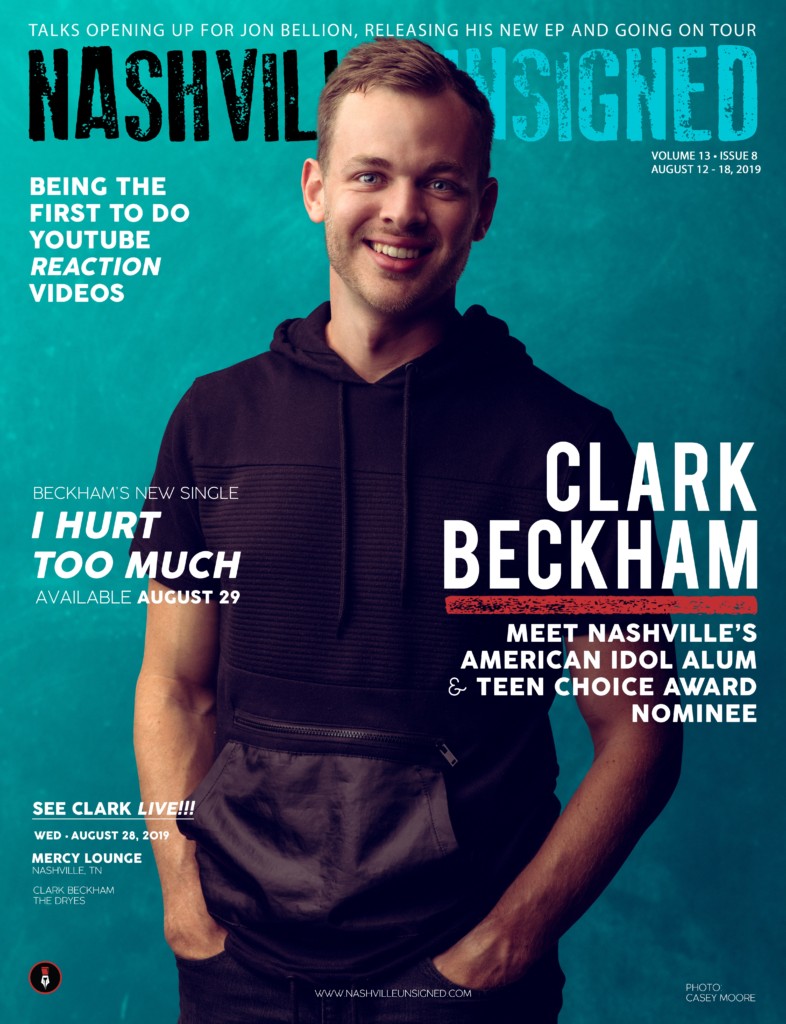 Clark Beckham Nashville Unsigned Magazine Cover Class 13