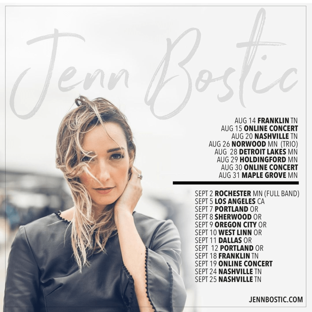 Jenn Bostic Tour